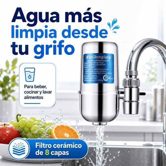 Filtro de Agua para Grifo AquaSmart® | Agua Pura al Instante