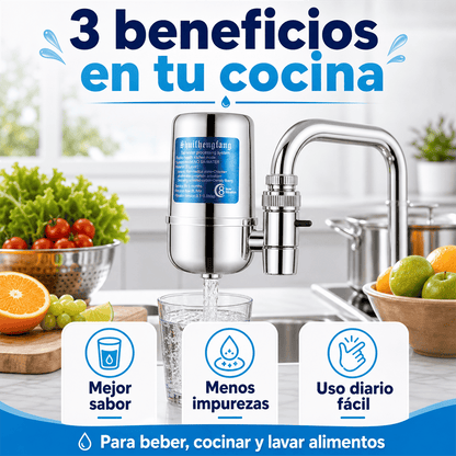 Filtro de Agua para Grifo AquaSmart® | Agua Pura al Instante
